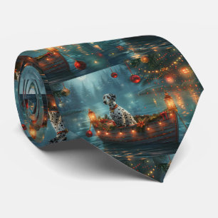 Corbata Viaje Festivo de Navidad Dálmata