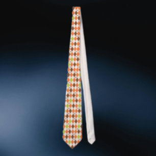 Corbata Vibes de mediados de siglo - Necktie geométrica re
