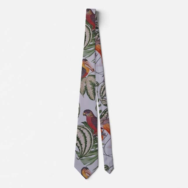 Corbata Vibes tropicales (Anverso)