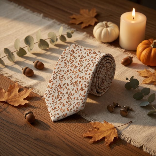 Corbata Vibraciones Cálidas de Otoño (Subido por el creador)