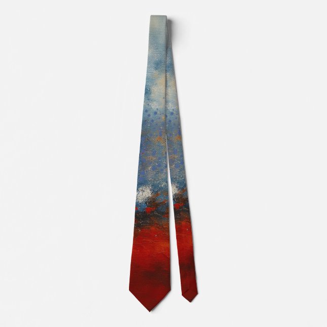 Corbata Vibrant Abstract Explosion (Anverso)
