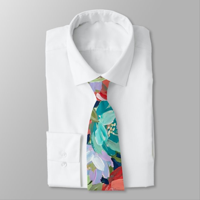 Corbata Vibrant Garden Symphony (Atado)