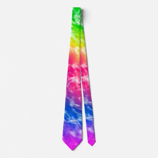 Corbata Vibrant Tie Dye (Anverso)