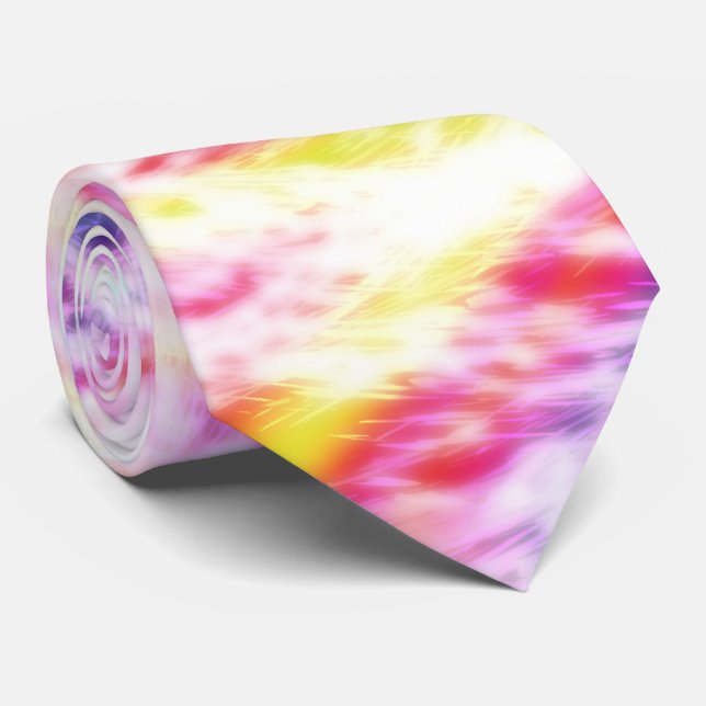 Corbata Vibrante Manic Tie Dye (Enrollado)