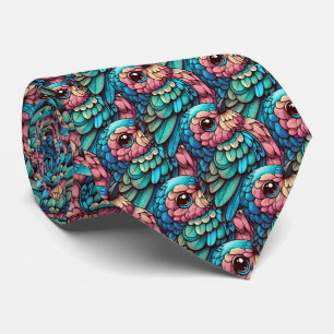 Corbata Vibrante serenidad de Feathered