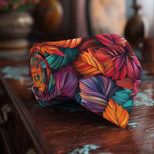 Corbata Vibrantes hojas otoñales