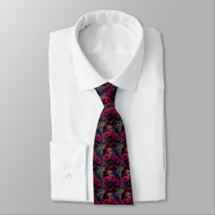 Corbata Victoriano Splendor: Exquisito diseño floral