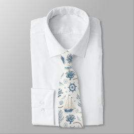 Corbata Vida Costera Océanos Azules