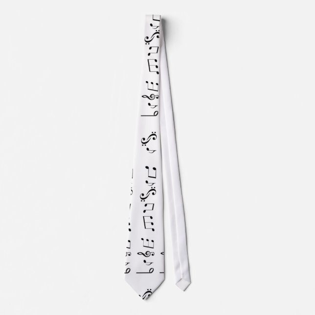 Corbata vida de la música (Anverso)