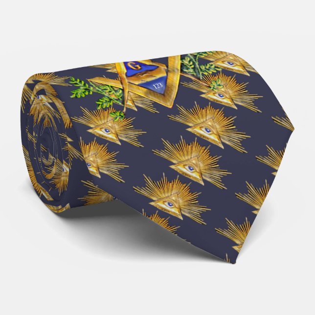 Corbata Vida masónica (Enrollado)