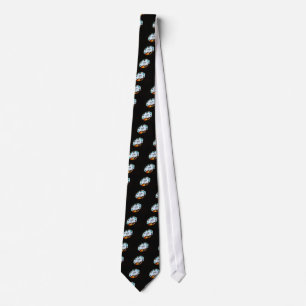 Corbata vidrio manchado