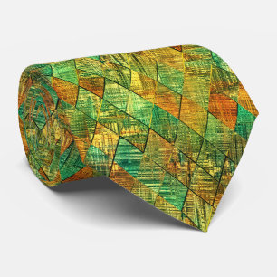 Corbata Vidrio teñido geométrico decorativo moderno