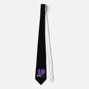 Corbata vidrios 3D (str8 para arriba)