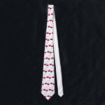 Corbata Vidrios de vino rojo<br><div class="desc">Esta corbata ofrece un modelo rojo de la copa de vino.</div>