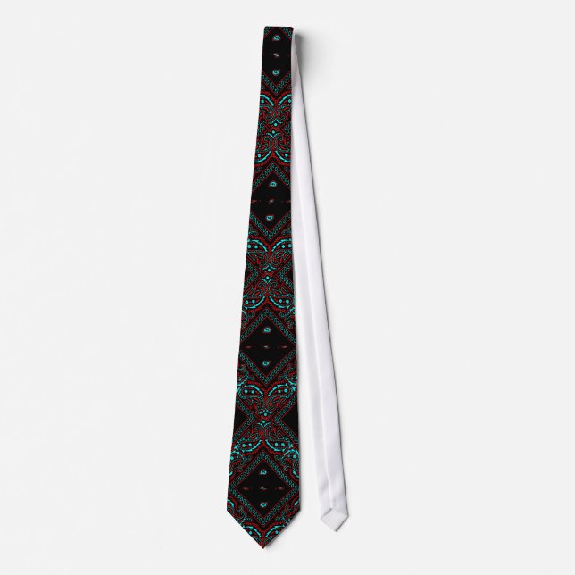 Corbata Vieja Bandana Marrón 6 (Anverso)