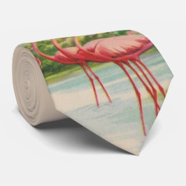Corbata vieja del flamenco de la Florida