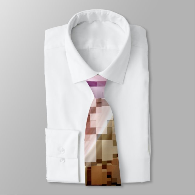 Corbata Viento oscuro centrado en el cubo (Atado)