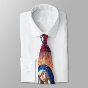 Corbata Vilnius Madonna en la oración ... arte fino