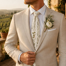 Corbata Viña del Olivar de Villa Italiana con Franjas