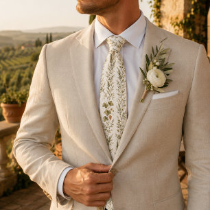 Corbata Viña del Olivar de Villa Italiana con Franjas