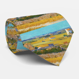 Corbata Vincent van Gogh - Cosecha en La Crau