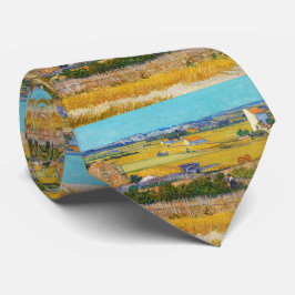 Corbata Vincent van Gogh - Cosecha en La Crau Cloth