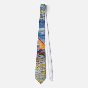 Corbata Vincent Van Gogh - El Mar En Saintes Maries