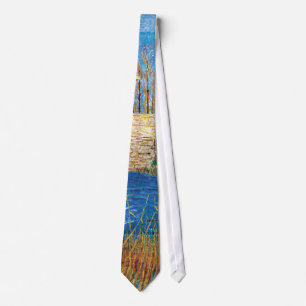 Corbata Vincent Van Gogh - El Puente Langlois En Arles