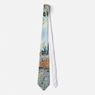 Corbata Vincent Van Gogh - Huerto con melocotoneros