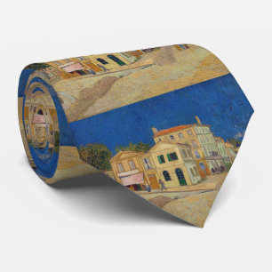 Corbata Vincent van Gogh - La Casa Amarilla / La Calle