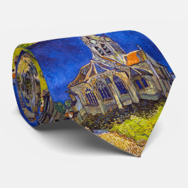 Corbata Vincent van Gogh - La Iglesia de Auvers