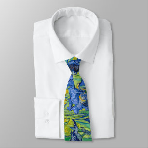 Corbata Vincent Van Gogh - Lirios