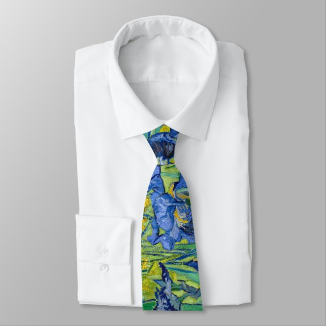Corbata Vincent Van Gogh - Lirios (Atado)