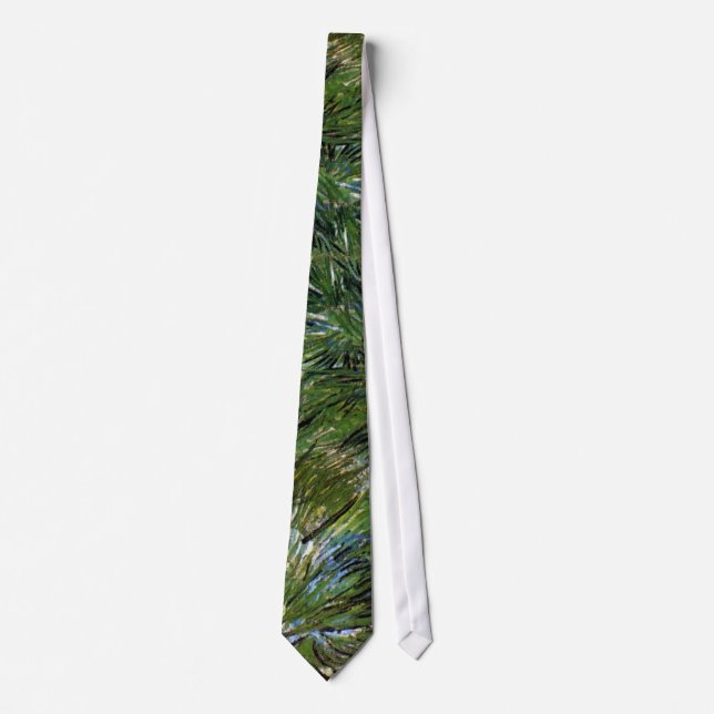 Corbata Vincent Van Gogh - Matas de hierba Arte fino (Anverso)