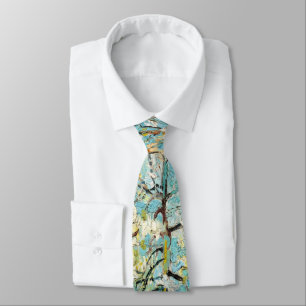 Corbata Vincent van Gogh - Melocotonero Rosa en Flor