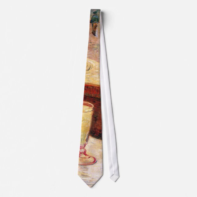 Corbata Vincent Van Gogh - Naturaleza muerta con absenta (Anverso)