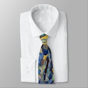 Corbata Vincent van Gogh - Vase con irlandeses