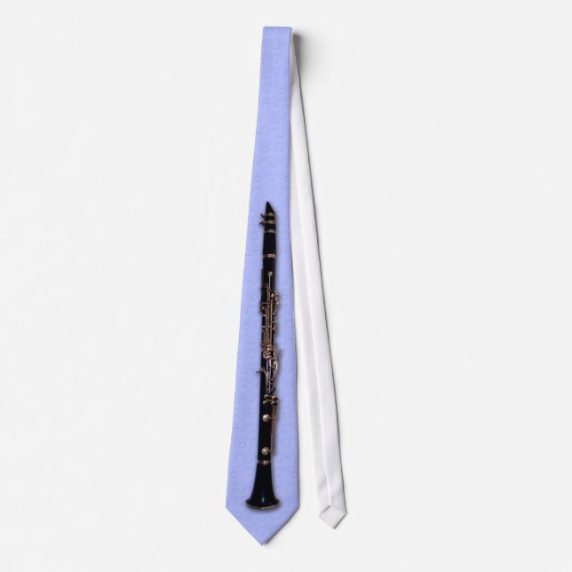 Corbata Vínculo de Clarinet para ClarinetCentral.com (Anverso)
