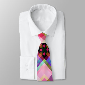Corbata Vínculo de diseño geométrico abstracto moderno