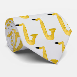 Corbata Vínculo de diseño saxofónico