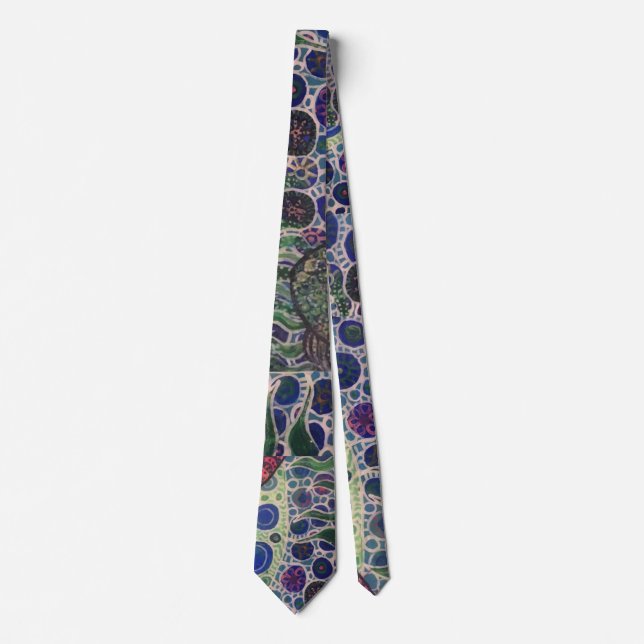 Corbata Vínculo de mosaico subacuático (Anverso)