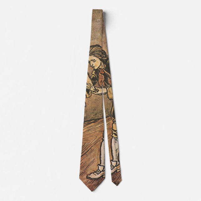 Corbata Viñetas de Gulliver de Arthur Rackham (Anverso)