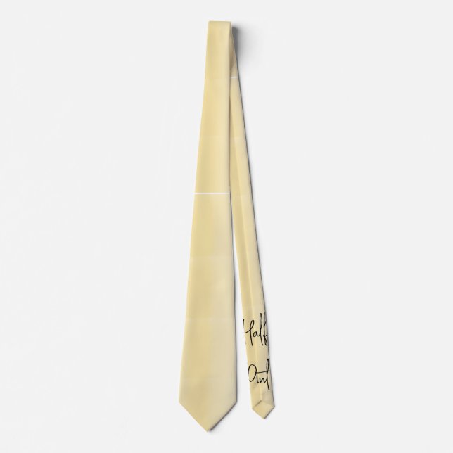 Corbata Vino Blanco Medio Pinta (Anverso)