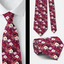 Vino Burgundy Flores Boho Acuarela