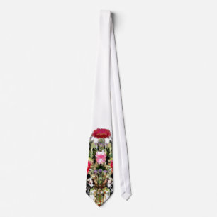 Corbata Vino y Rosas