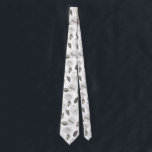 Corbata Vintage Cherish White Floral y Boda de Rosas Groom<br><div class="desc">Rosas y Flores Vintage de Flores Blancas y Oro Rosa. Un estilo clásico vintage y elegante, con muchas hojas y follaje gris, marfil blanco, oro Rosa, rosa sucio, verde pálido y gris. Con elementos florales pintados a mano - Groom o Groomsmen Tie ~ Visita mi tienda para ver toda la...</div>