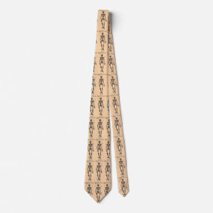 Corbata vintage con definición de "Esqueleto"