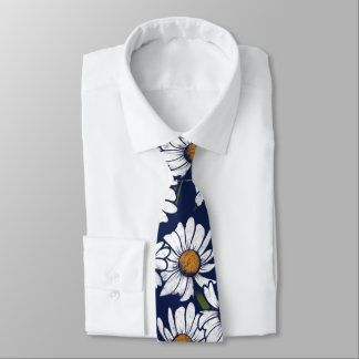 Corbata Vintage Daisies Daisy Garden Pattern Gardener