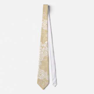 Corbata Vintage Elegante Paisley Floral Elegante Boda