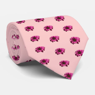 Corbata Vintage Gerber Daisy Boda Tie